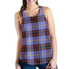 Rutherford Tartan Plaid Women Racerback Tank
