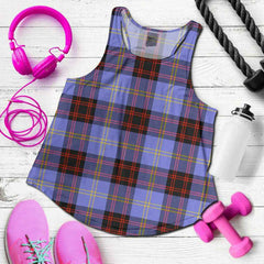 Rutherford Tartan Plaid Women Racerback Tank