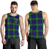 Sempill Tartan Crest Men Tank Top