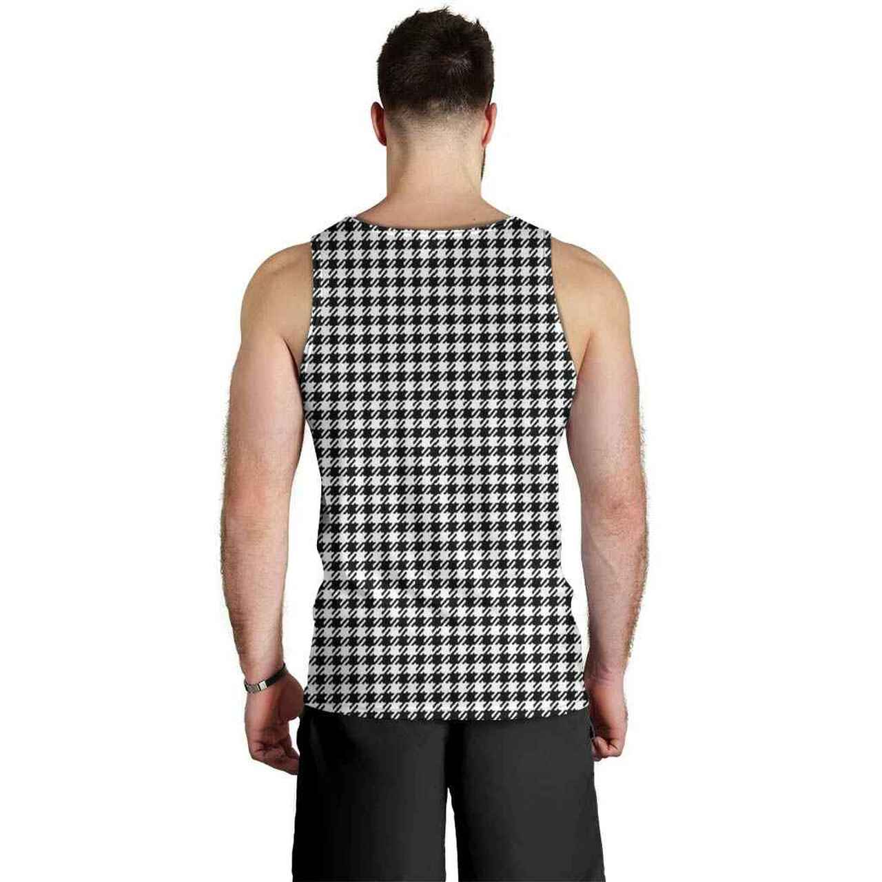 Shepherd Tartan Plaid Men Tank Top