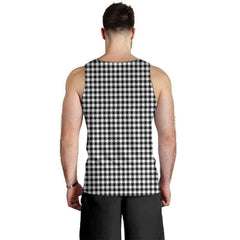 Shepherd Tartan Plaid Men Tank Top