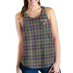 Taylor Tartan Crest Women Racerback Tank