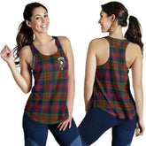 Tennant Tartan Crest Women Racerback Tank