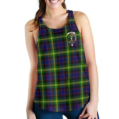 Watson Tartan Crest Women Racerback Tank