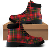 Somerville Modern Tartan Plaid All Season Boots