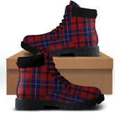 Wishart Dress Tartan Plaid All Season Boots