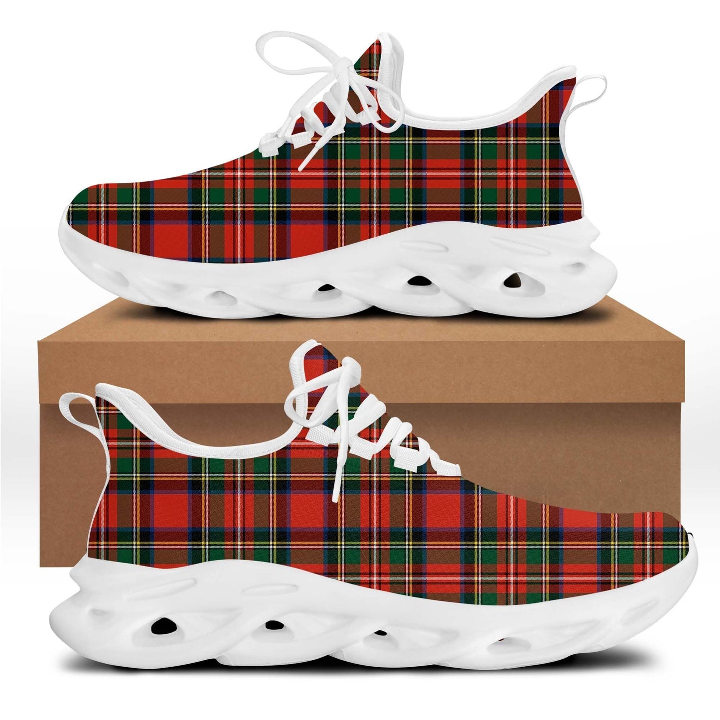 Stewart (High Stewards) Tartan Plaid Clunky Sneaker