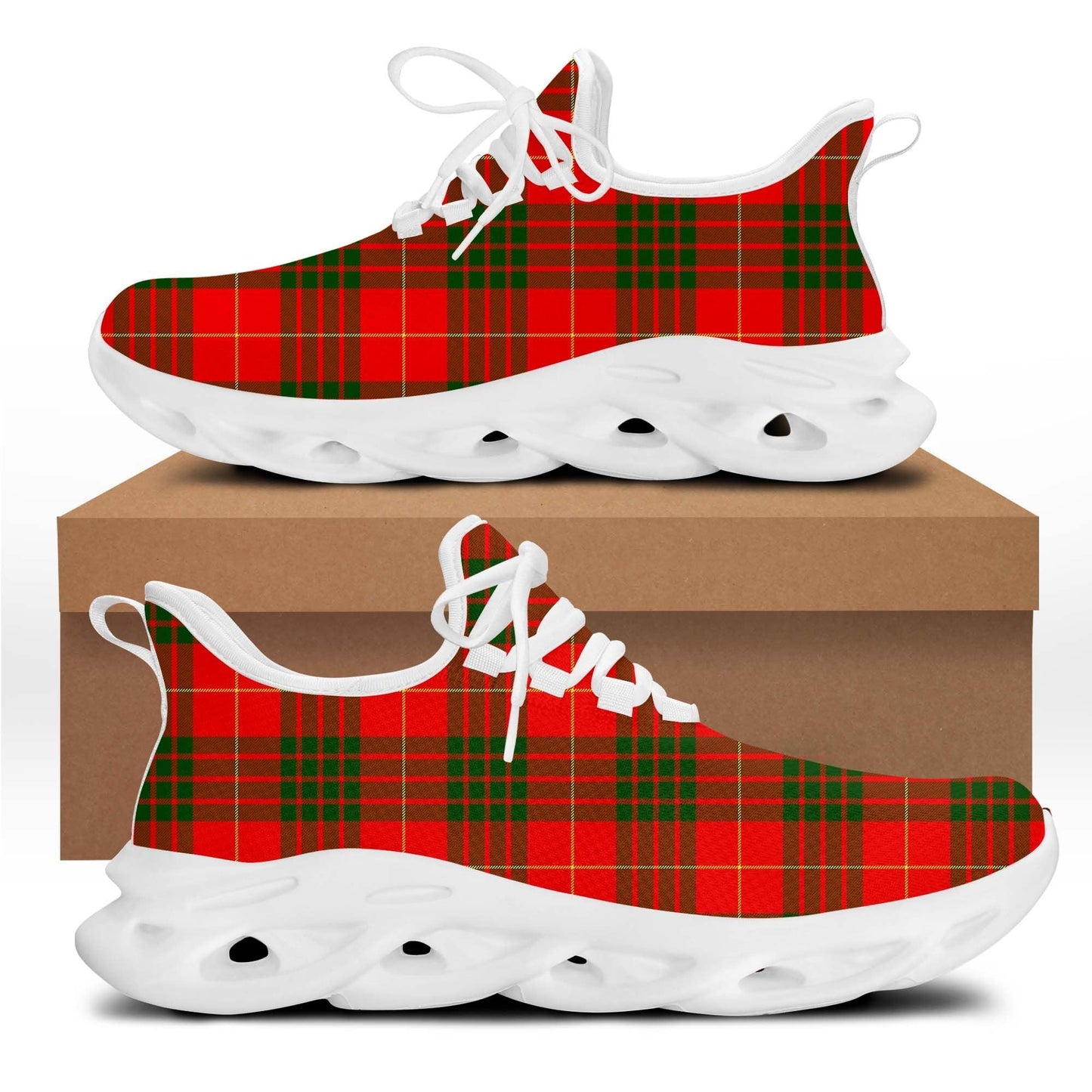 Cameron Tartan Plaid Clunky Sneaker