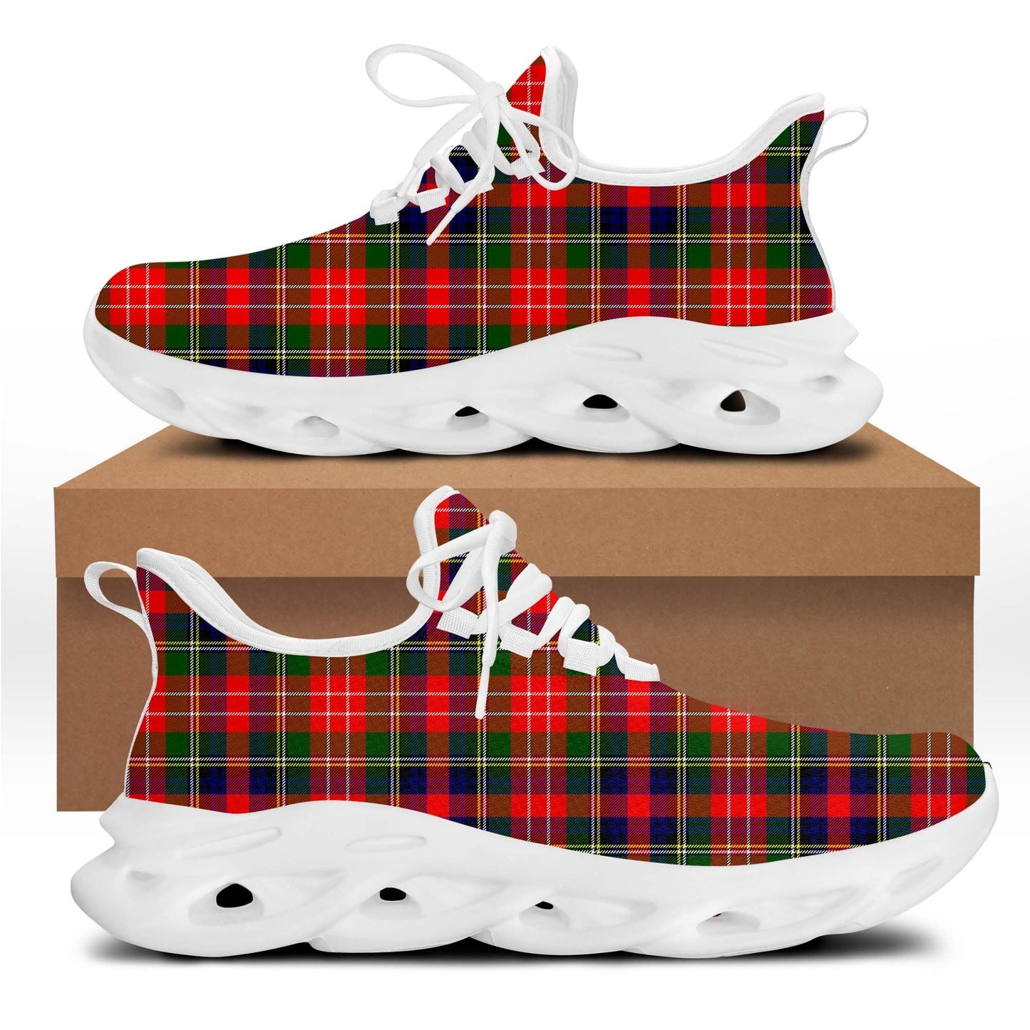 Christie Tartan Plaid Clunky Sneaker