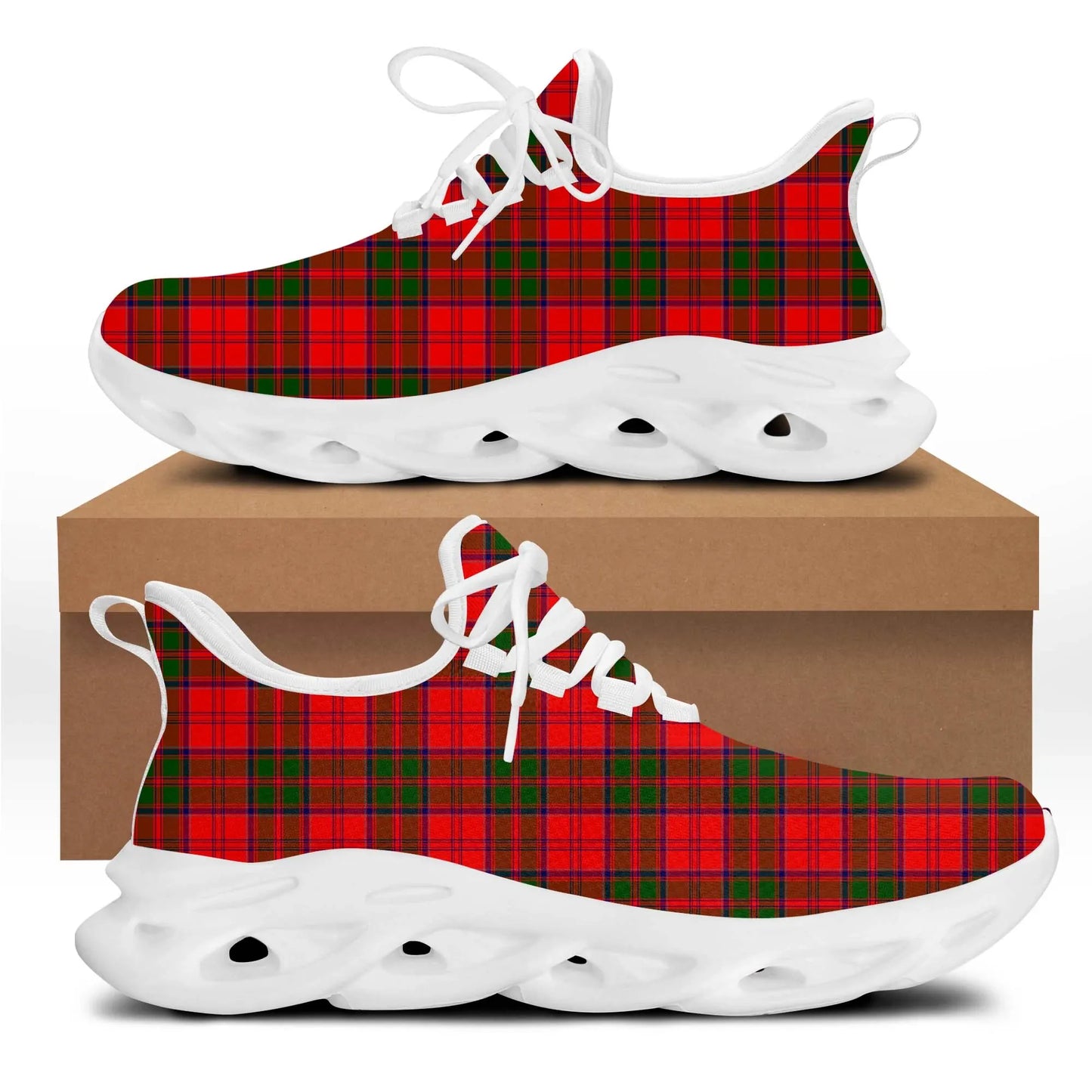 Heron Tartan Plaid Clunky Sneaker