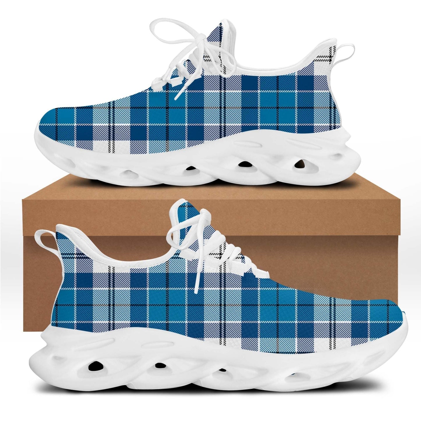 Roberton Tartan Plaid Clunky Sneaker