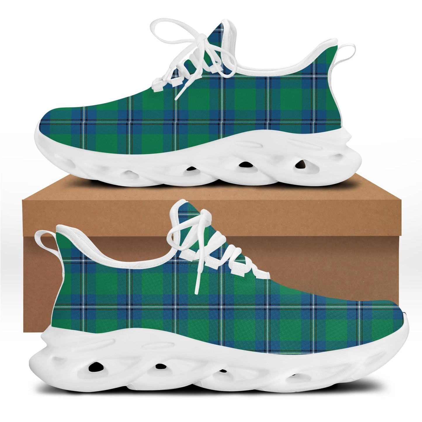 Irvine Tartan Plaid Clunky Sneaker