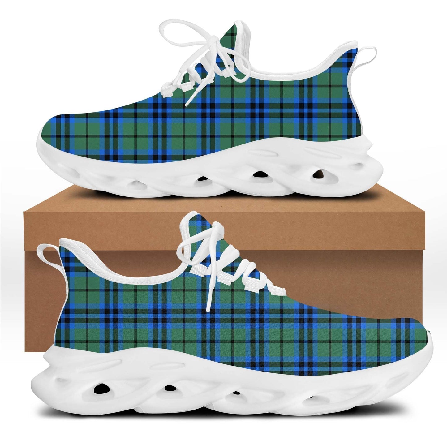 Falconer Tartan Plaid Clunky Sneaker