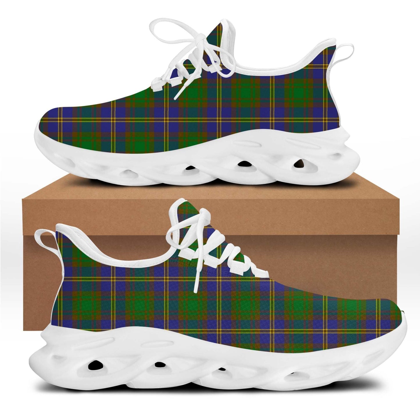 Strange (or Strang) Tartan Plaid Clunky Sneaker