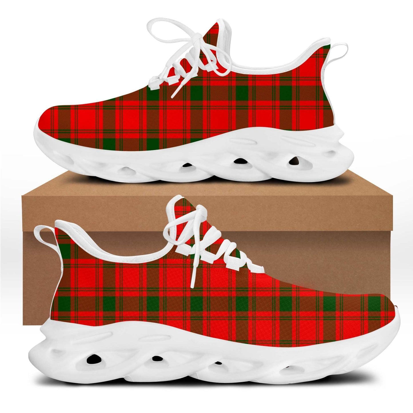 MacQuarrie Tartan Plaid Clunky Sneaker