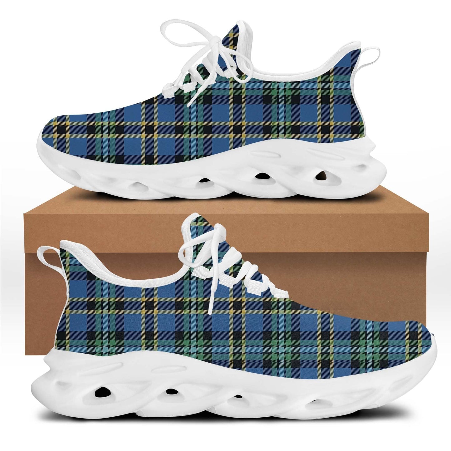 Hope Tartan Plaid Clunky Sneaker