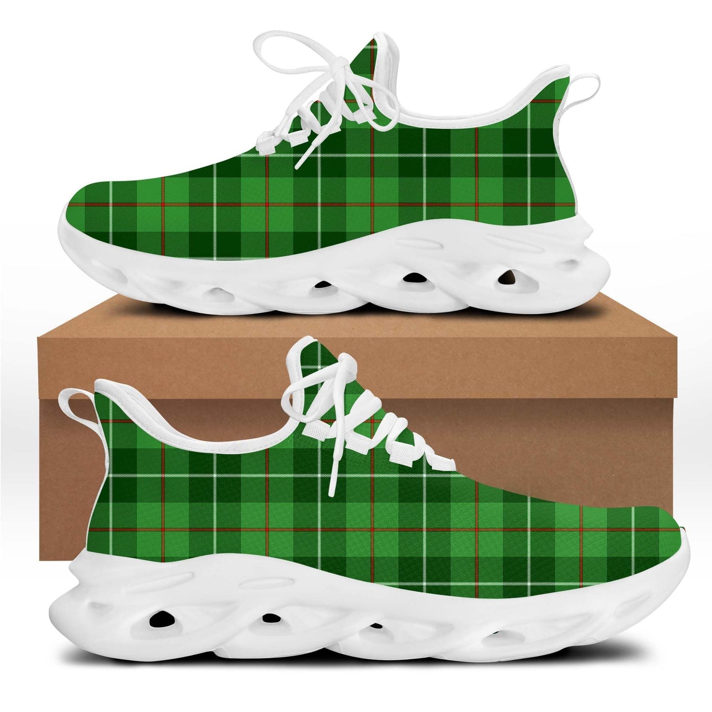 Blane Tartan Plaid Clunky Sneaker