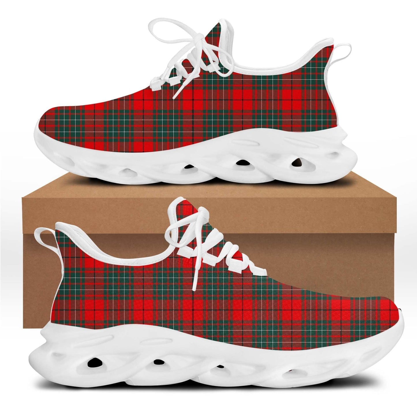 Cumming Tartan Plaid Clunky Sneaker