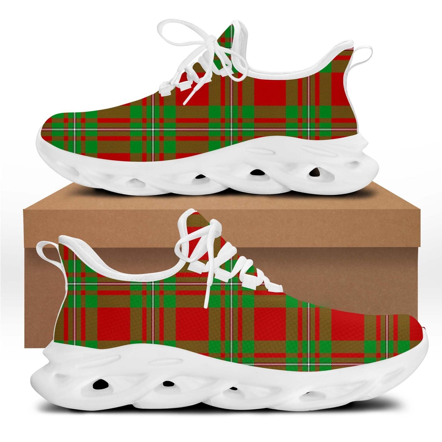 Grierson Tartan Plaid Clunky Sneaker