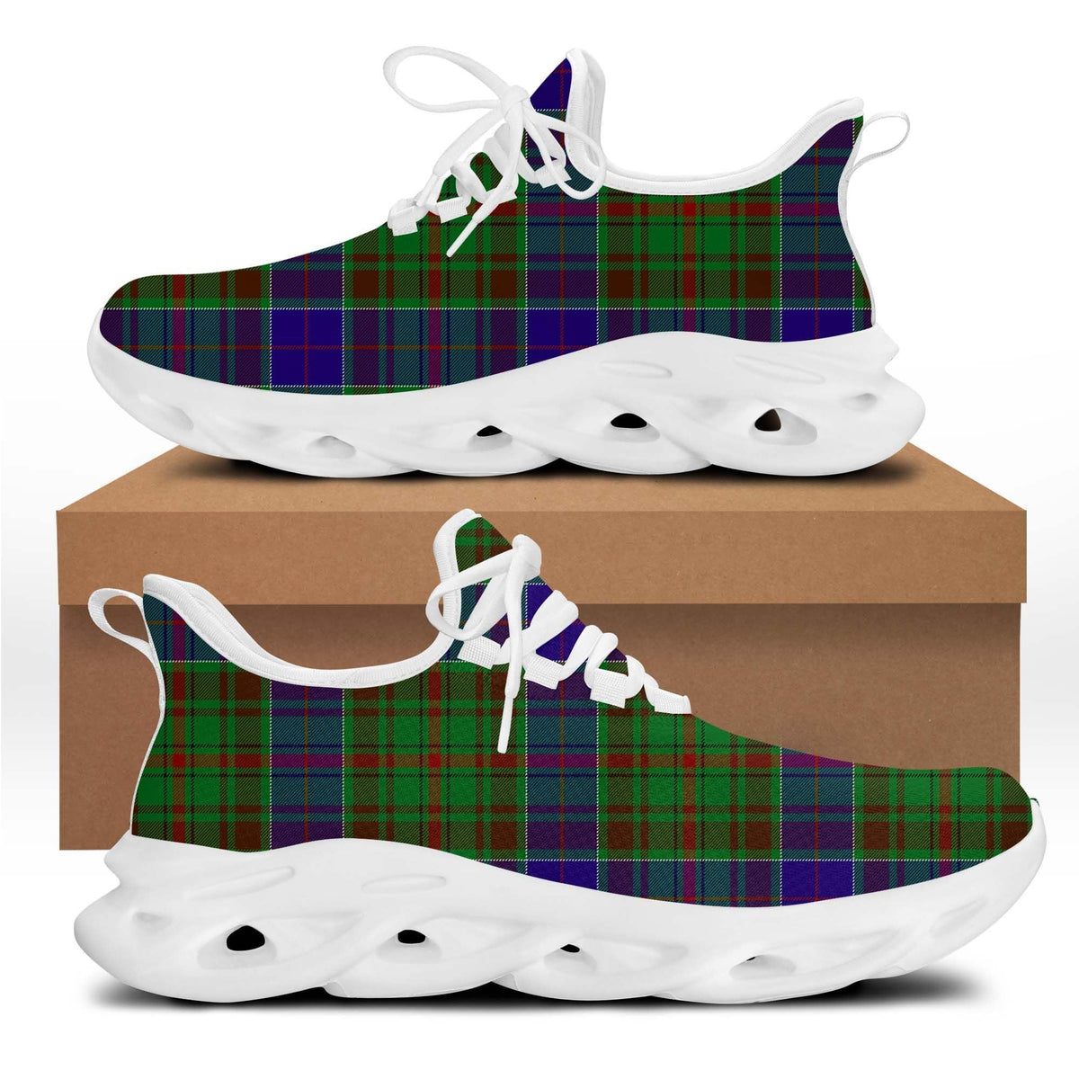 Adam Tartan Plaid Clunky Sneaker