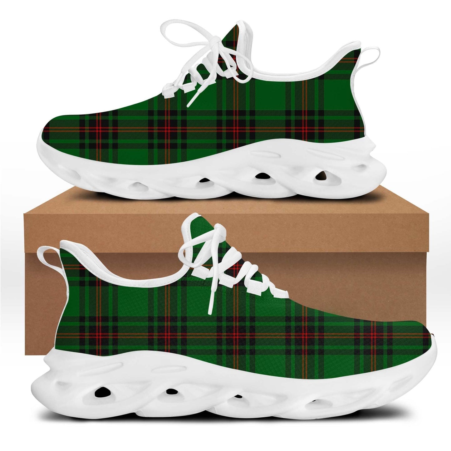 Ged Tartan Plaid Clunky Sneaker