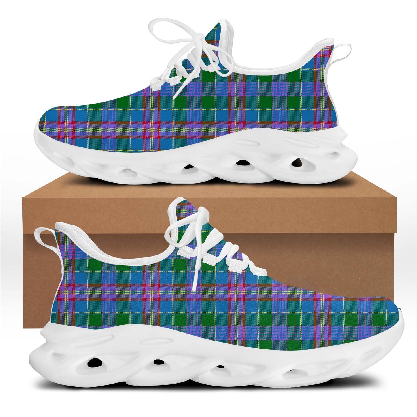 Ralston Tartan Plaid Clunky Sneaker