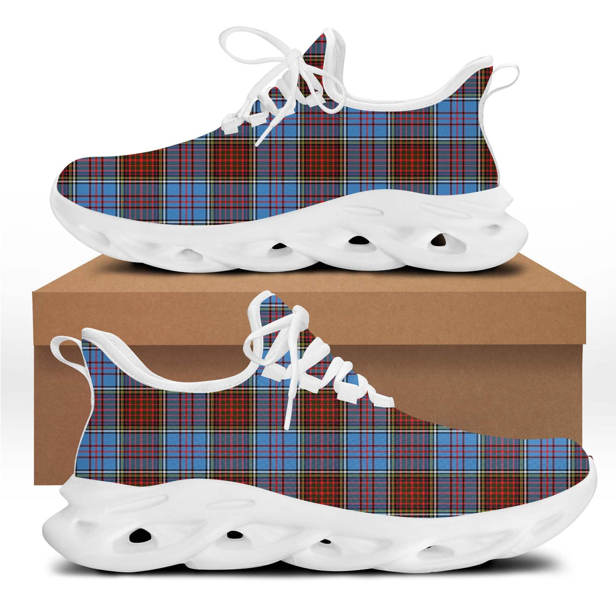Anderson Tartan Plaid Clunky Sneaker