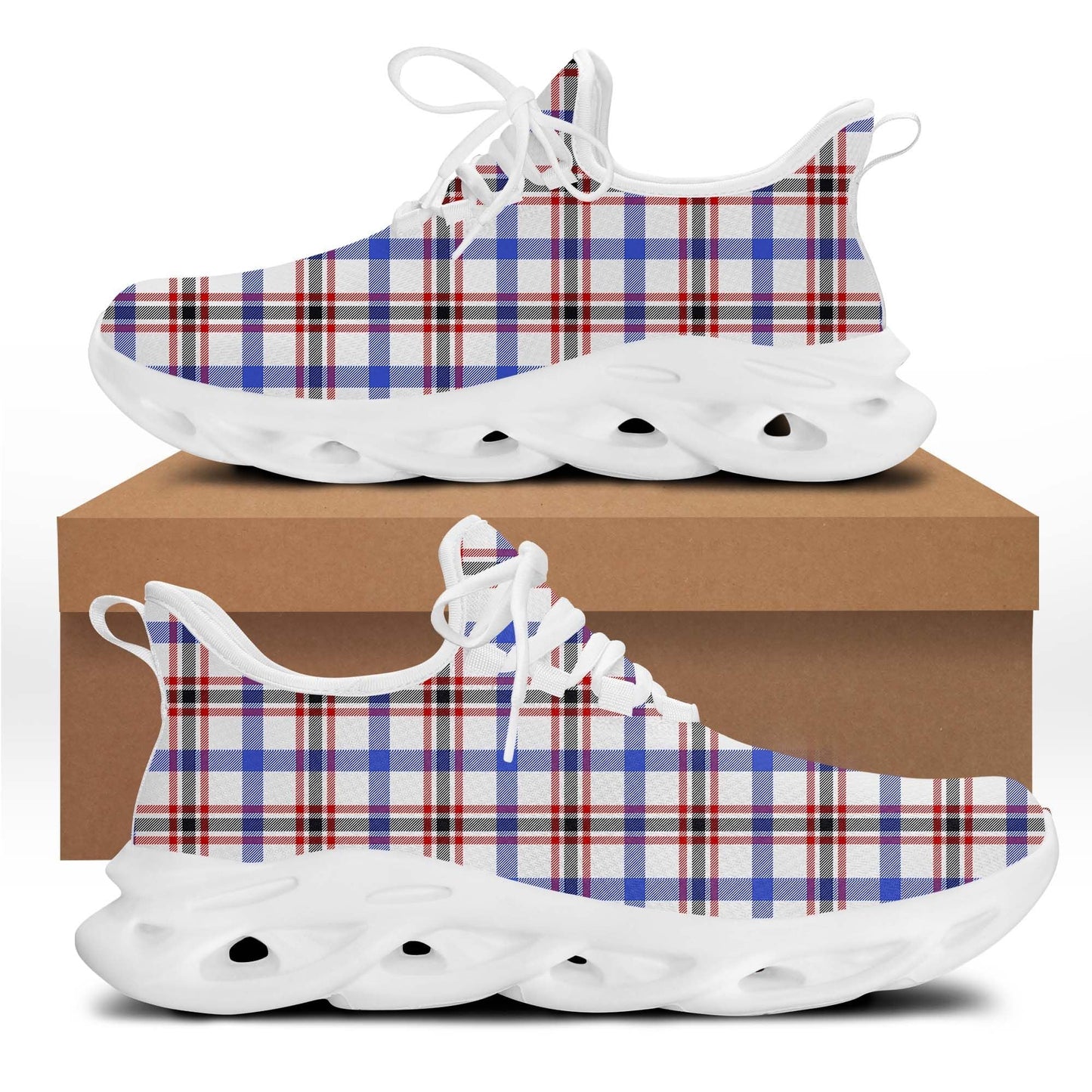 Boswell Tartan Plaid Clunky Sneaker