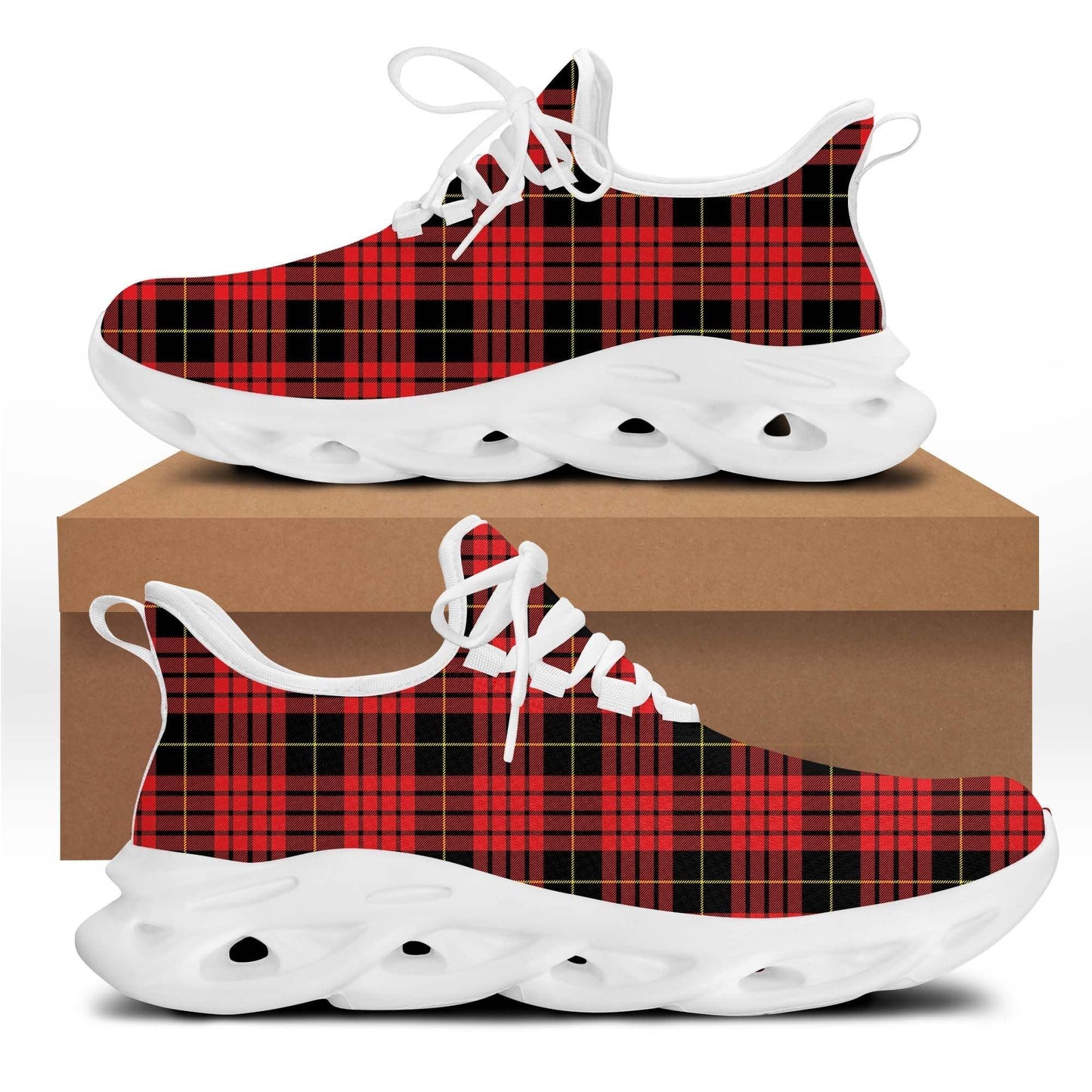 MacQueen Tartan Plaid Clunky Sneaker