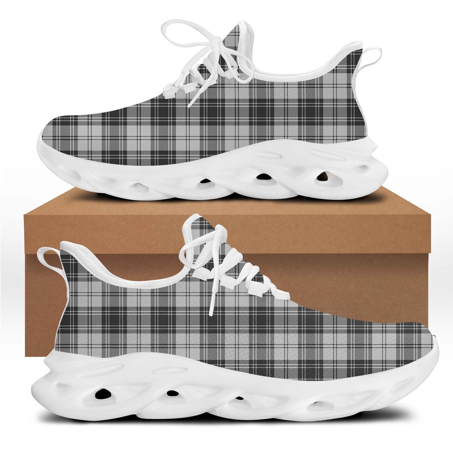 Glendinning Tartan Plaid Clunky Sneaker