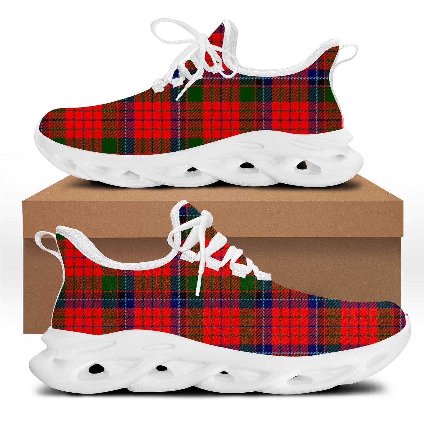 Nicolson Tartan Plaid Clunky Sneaker