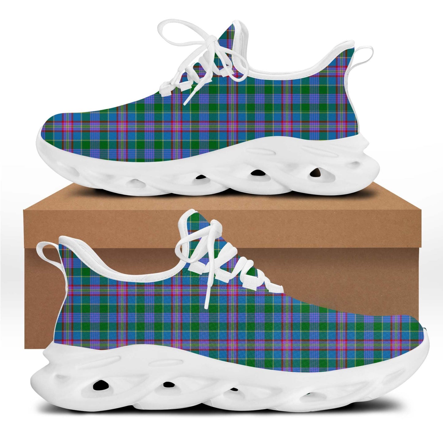 Pitcairn Tartan Plaid Clunky Sneaker