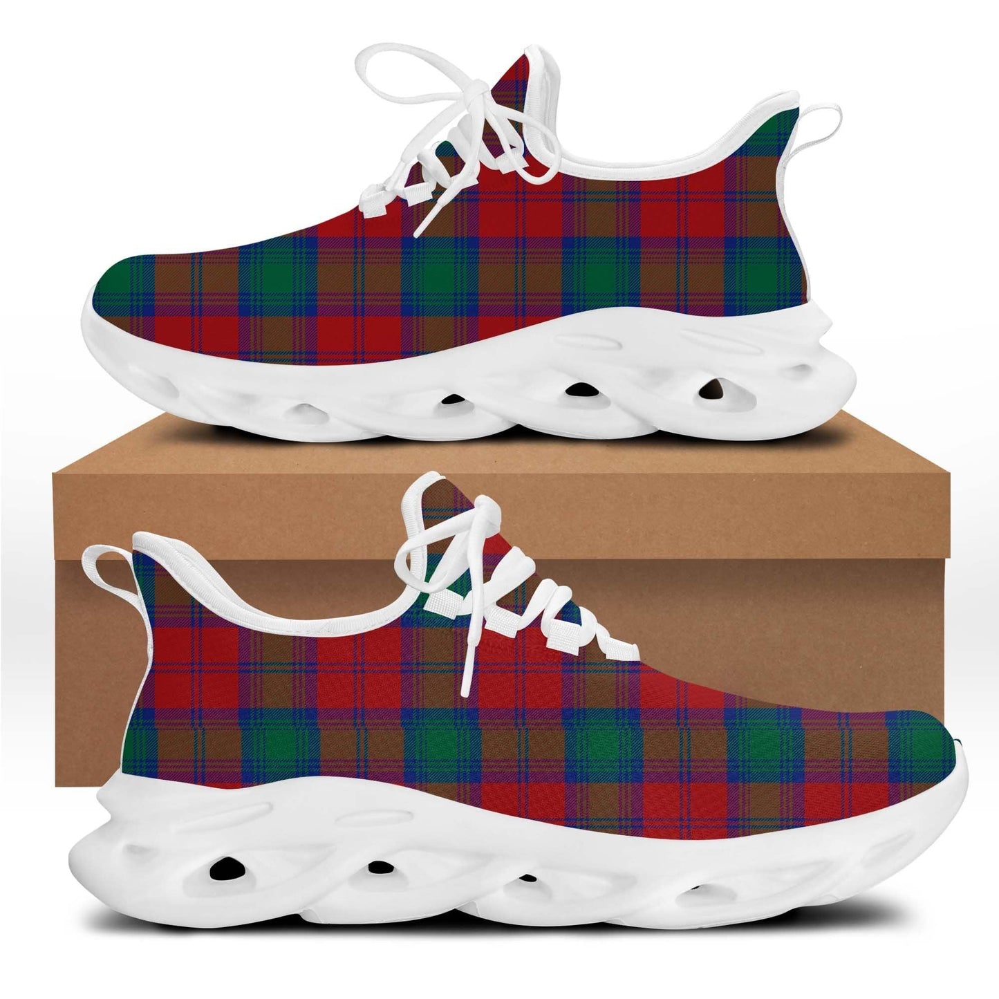 Lindsay Tartan Plaid Clunky Sneaker