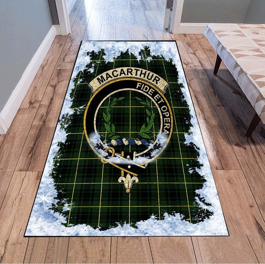 MacArthur Tartan Christmas Area Rugs