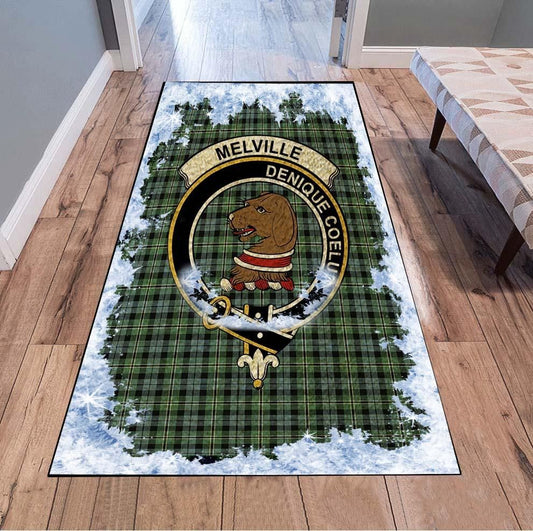 Melville Tartan Christmas Area Rugs