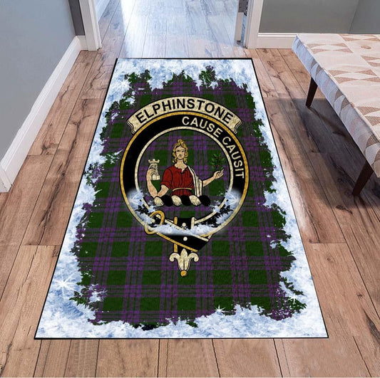 Elphinstone Tartan Christmas Area Rugs