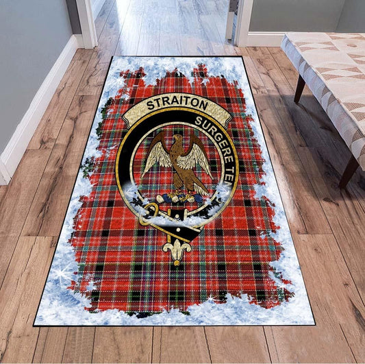 Straiton Tartan Christmas Area Rugs