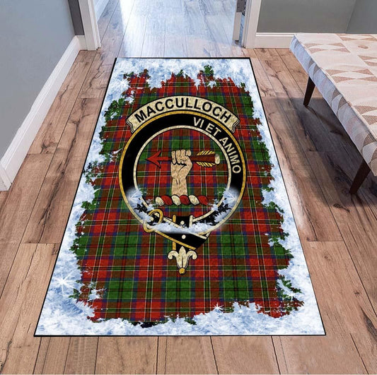 MacCulloch (McCulloch) Tartan Christmas Area Rugs