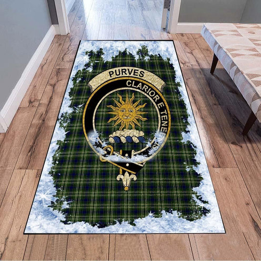 Purves Tartan Christmas Area Rugs