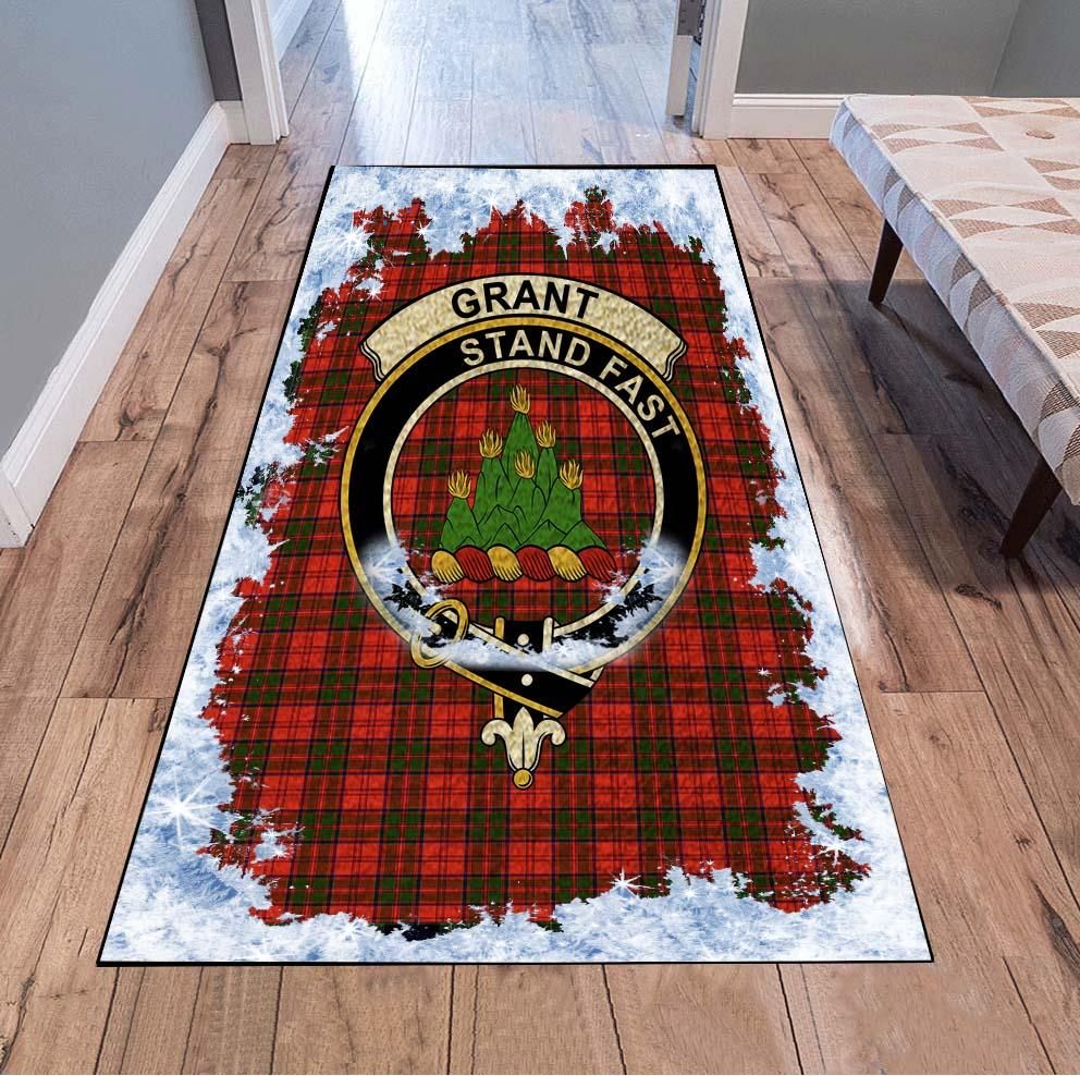 Grant Tartan Christmas Area Rugs