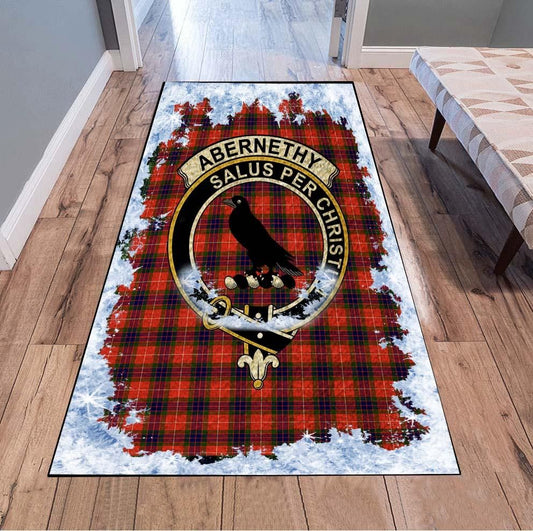 Abernethy Tartan Christmas Area Rugs