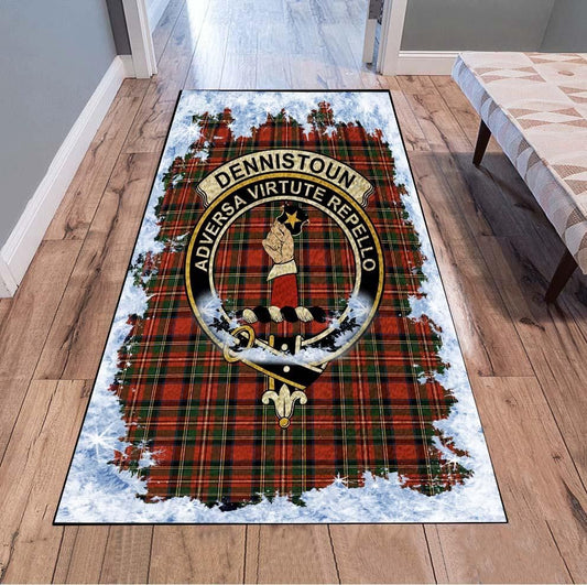 Dennistoun Tartan Christmas Area Rugs