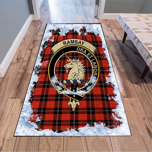 Ramsay Tartan Christmas Area Rugs