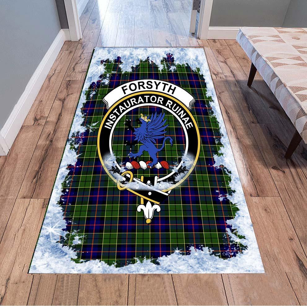 Forsyth Tartan Christmas Area Rugs