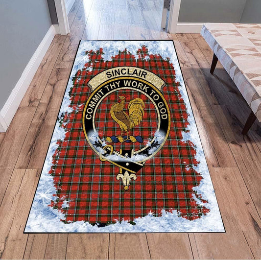 Sinclair Tartan Christmas Area Rugs