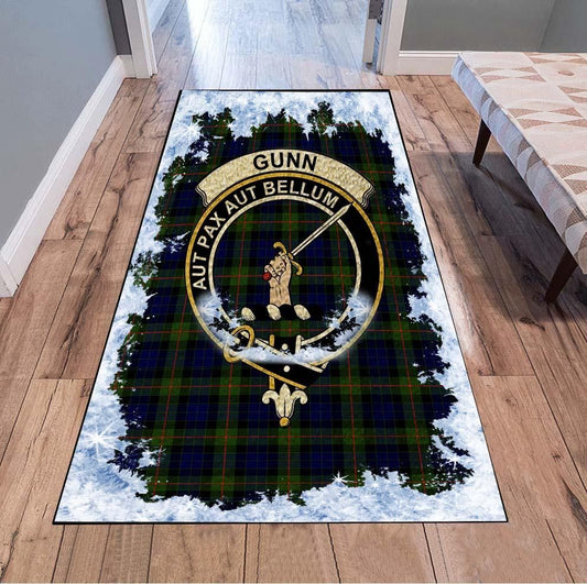 Gunn Tartan Christmas Area Rugs