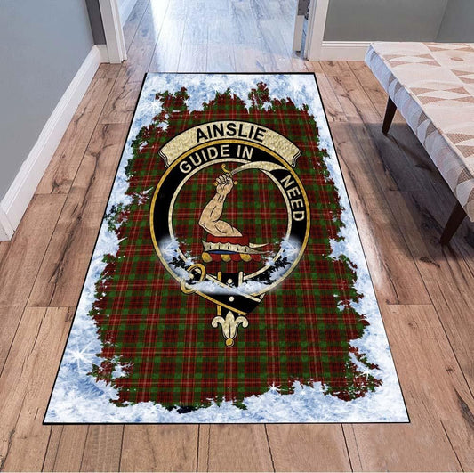 Ainslie Tartan Christmas Area Rugs