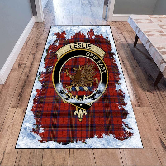 Leslie Tartan Christmas Area Rugs