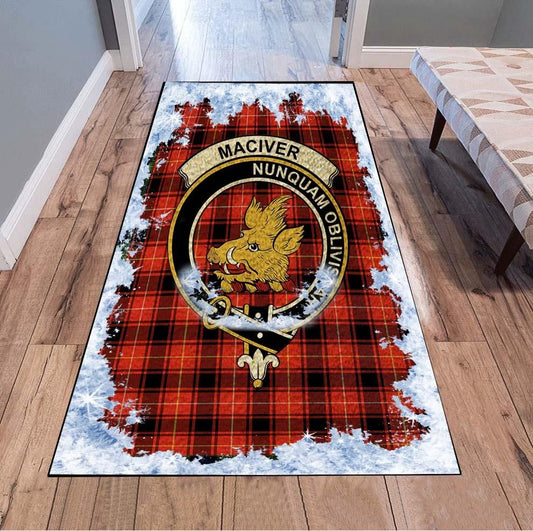 MacIver Tartan Christmas Area Rugs