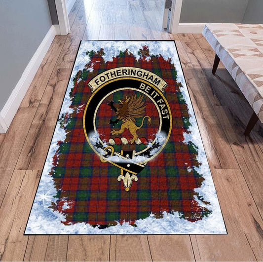 Fotheringham Tartan Christmas Area Rugs